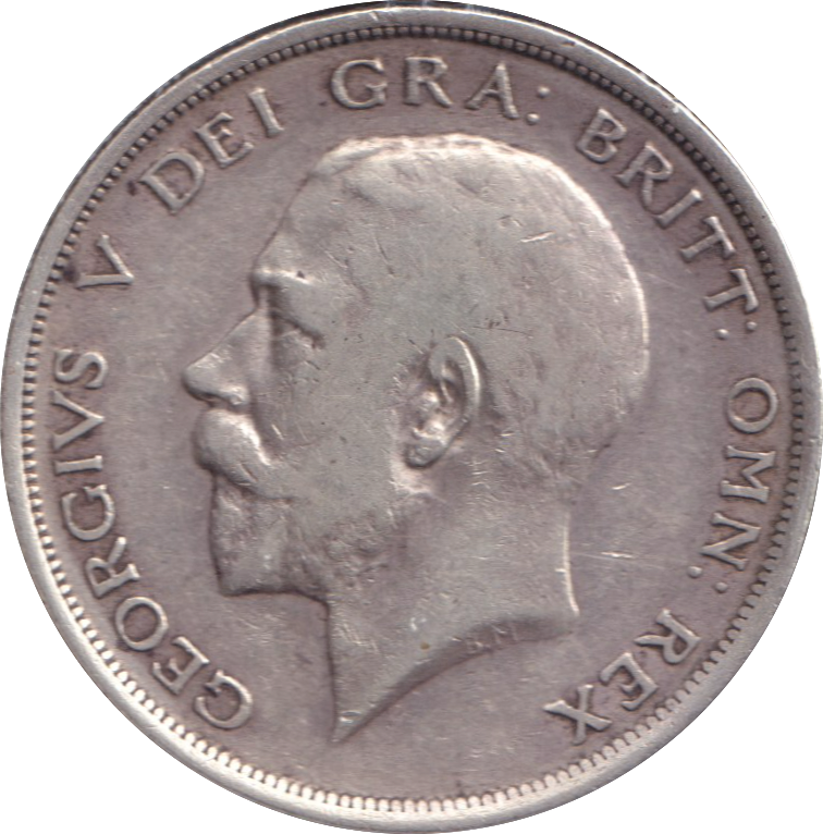 1917 HALFCROWN ( VF )
