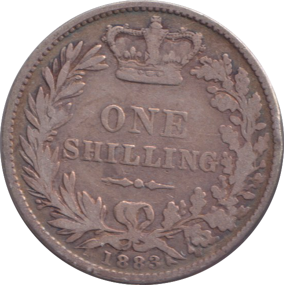 1883 SHILLING ( GF )