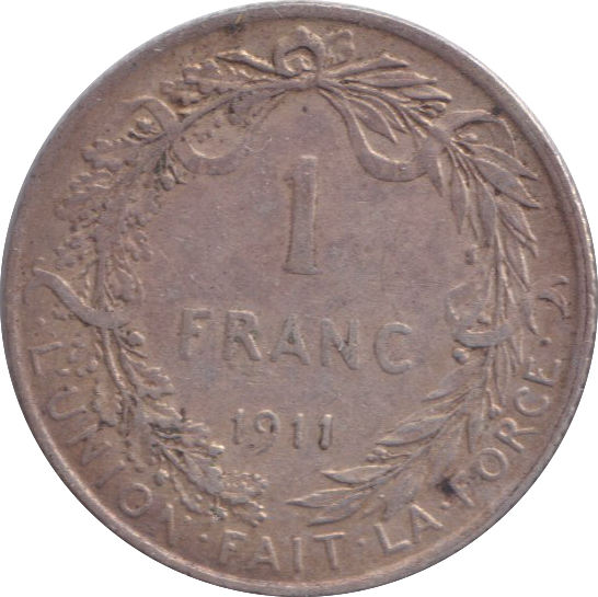 1911 1 FRANC BELGIUM