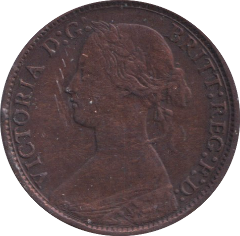 1873 FARTHING ( FINE )