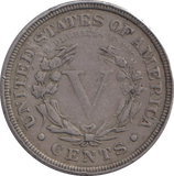 1883 5 CENTS USA