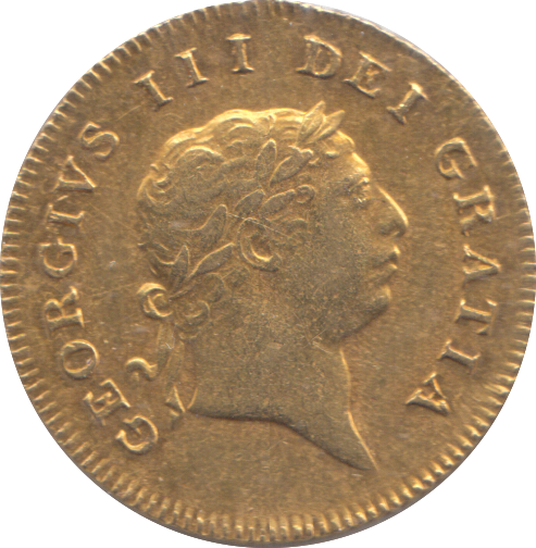1806 GOLD HALF GUINEA ( EF )