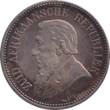 1897 SILVER 2 1/2 SHILLING SOUTH AFRICA