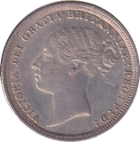 1887 SIXPENCE ( EF )