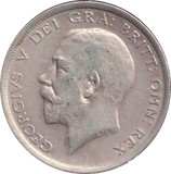 1919 HALFCROWN ( VF )