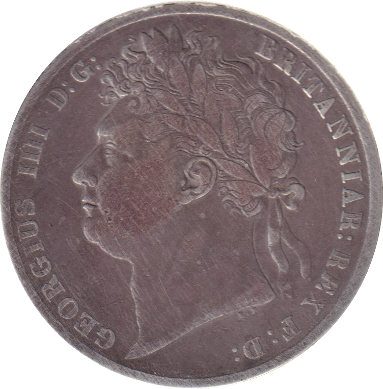 1823 HALFCROWN ( GF )