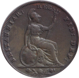 1854 FARTHING ( GVF )
