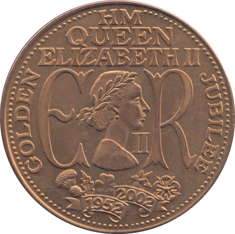 2002 QUEEN ELIZABETH GOLDEN JUBILEE MEDAL