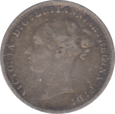 1883 THREEPENCE ( GF )