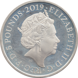 2019 SILVER PROOF FIVE POUNDS TOWER OF LONDON