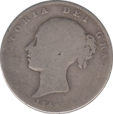1844 HALFCROWN ( NF )