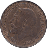 1923 HALFPENNY ( UNC )