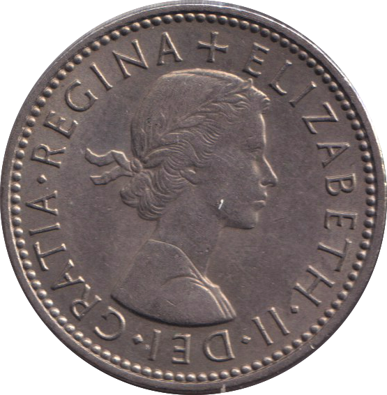 1964 SCOTTISH SHILLING ( UNC )
