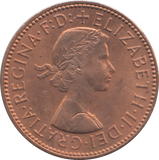 1959 HALF PENNY ( UNC )