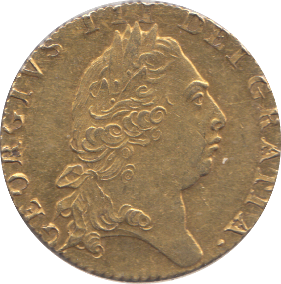 1798 GOLD ONE GUINEA ( EF )
