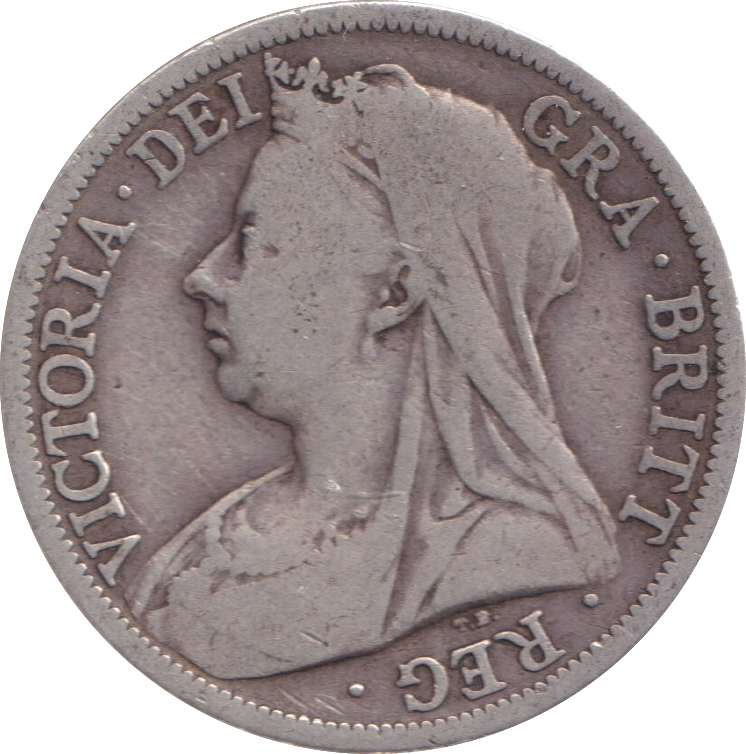 1899 HALFCROWN ( FINE )