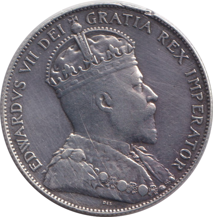 1908 SILVER 50 CENT CANADA