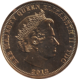 2013 WILLIAM AND CATHERINE COMMEMORATIVE CROWN TRISTAN DA CUNHA