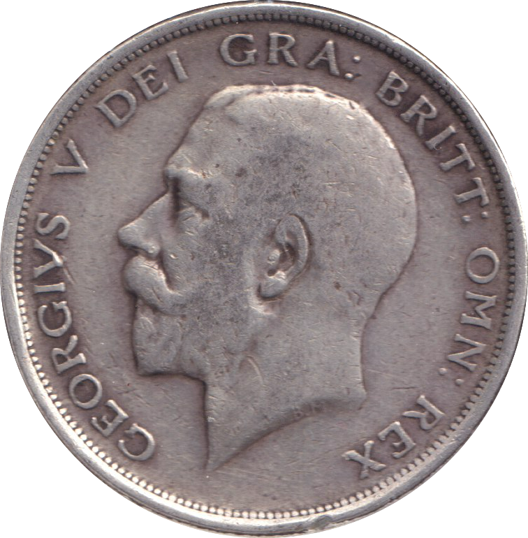 1916 HALFCROWN ( FINE )