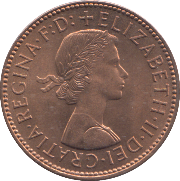 1965 HALF PENNY ( BU )