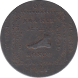 1794 MIDDLESEX HALFPENNY TOKEN