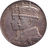 1935 SILVER KING GEORGE V SILVER JUBILEE MEDALLION 1