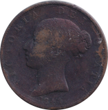 1844 HALFPENNY ( FINE )
