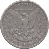 1884 SILVER ONE MORGAN DOLLAR USA