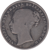 1861 SHILLING ( FINE )
