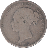 1883 HALFCROWN ( FINE )