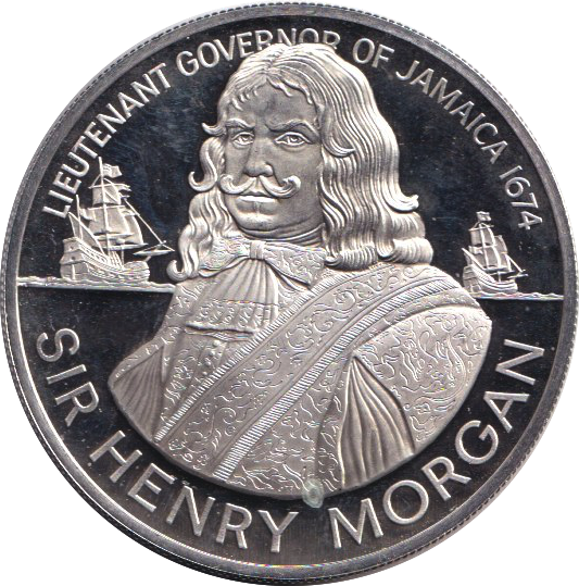 1974 SILVER PROOF TEN DOLLARS JAMAICA