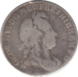 1723 SIXPENCE ( FINE )
