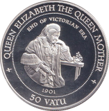 1994 SILVER PROOF 50 VATU VANUATU