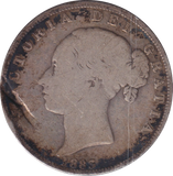 1883 HALFCROWN ( NF )