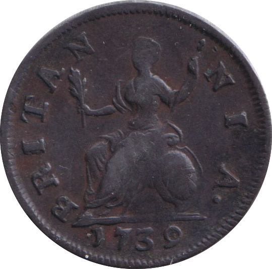 1739 FARTHING ( GVF )