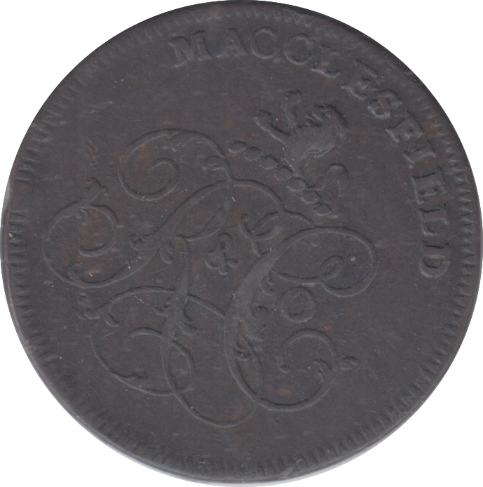 1794 MACCLESFIELD HALFPENNY TOKEN