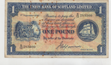 1953 £1 THE UNION BANK OF SCOTLAND LIMITED SCOT REF 84