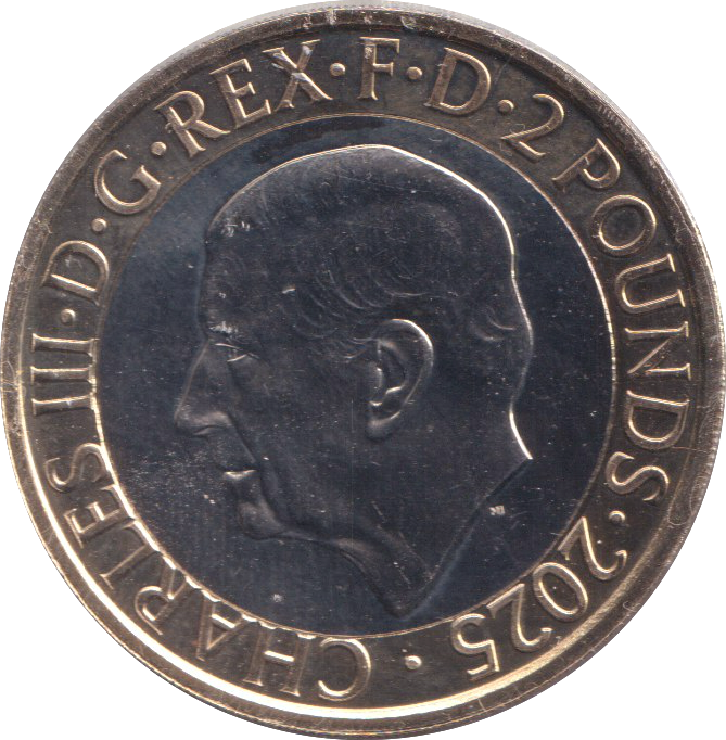 2025 GEORGE ORWELL TWO POUND ( BU )