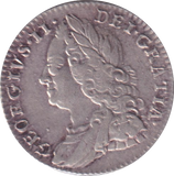 1758 SIXPENCE ( EF )