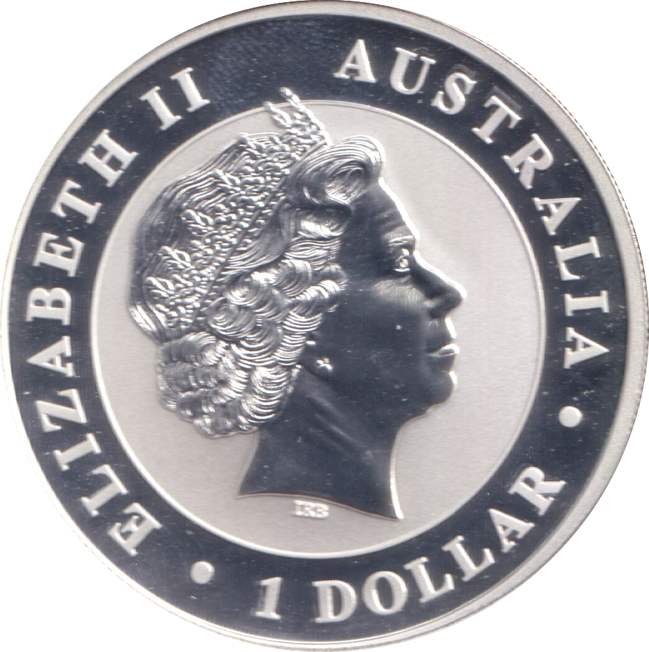 2010 SILVER AUSTRALIA ONE DOLLAR