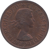 1964 HALF PENNY ( BU )