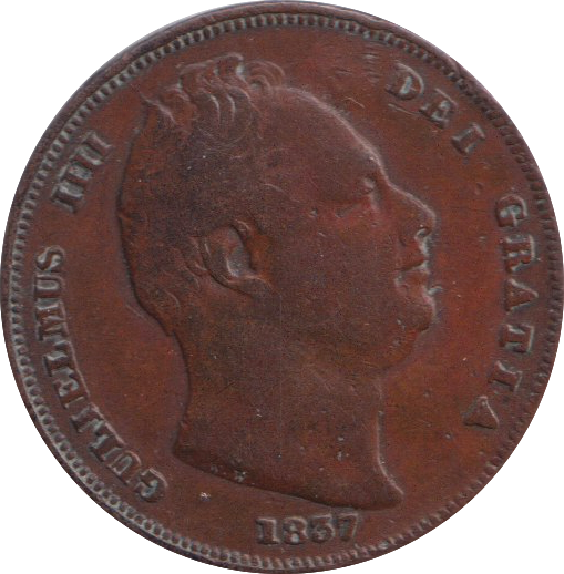 1837 FARTHING ( GF )