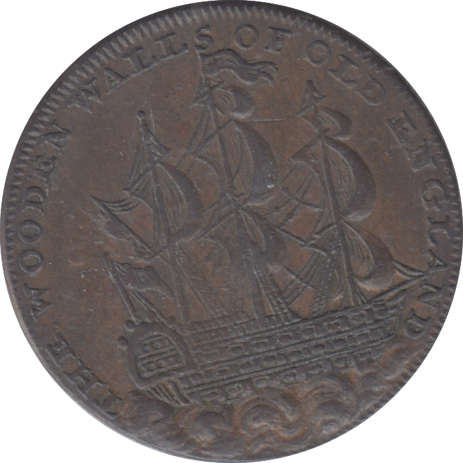 1795 YORK HALFPENNY TOKEN