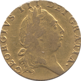 1791 GOLD ONE GUINEA ( GF )