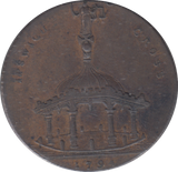1794 IPSWICH HALFPENNY TOKEN