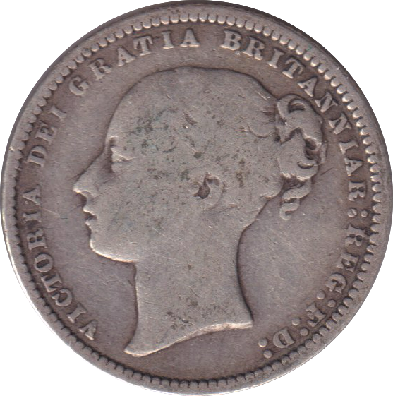 1871 SHILLING ( FINE )