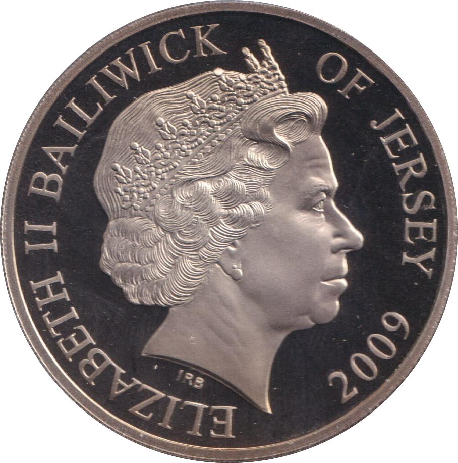 2009 FRANCIS DRAKE FIVE POUND BAILIWICK OF JERSEY