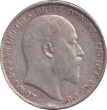 1902 SIXPENCE ( VF )