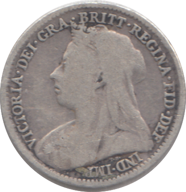 1894 THREEPENCE ( FINE )
