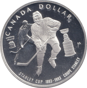 1993 SILVER PROOF DOLLAR CANADA